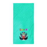 Soft and colorful Once Upon a Time Bath Towel in a cozy bathroom setting